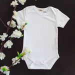 Load image into Gallery viewer, Pregnancy &amp; Birth Announcement Short Sleeve Bodysuit- Baby
